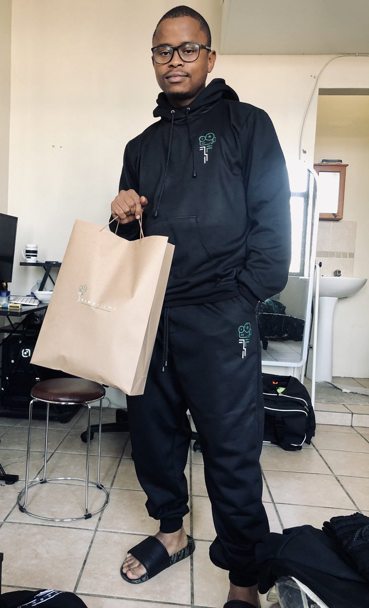 Tiny Films hoodies and sweatpants available now! ✨