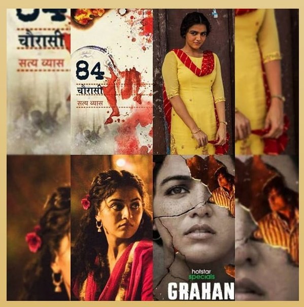 Appreciation tweet:
From remarkable writing of #चौरासी (@satyavyas11 bhaiya)  to brilliantly presenting it on the screen as #GrahanWebSeries,  simply outstanding,
@ranjanchandel!

@GabbiWamiqa you've absolutely nailed it #Manu.