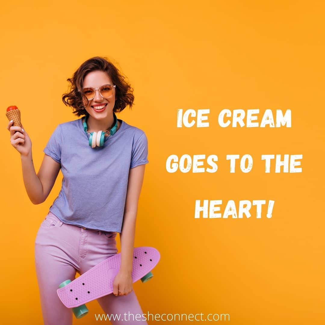 The She Connect tweet media
