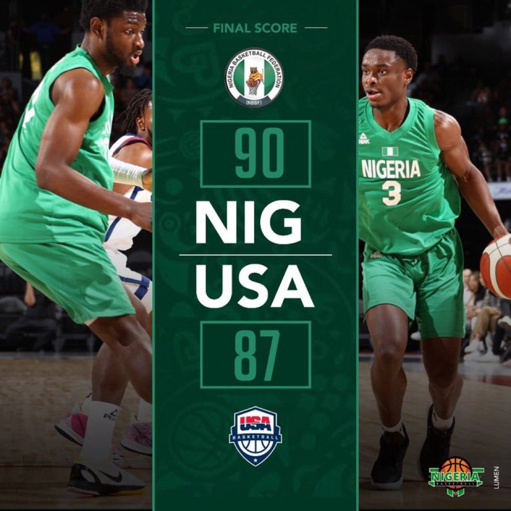 Just getting started. Naija no dey carry last.. 🇳🇬 #naijain4