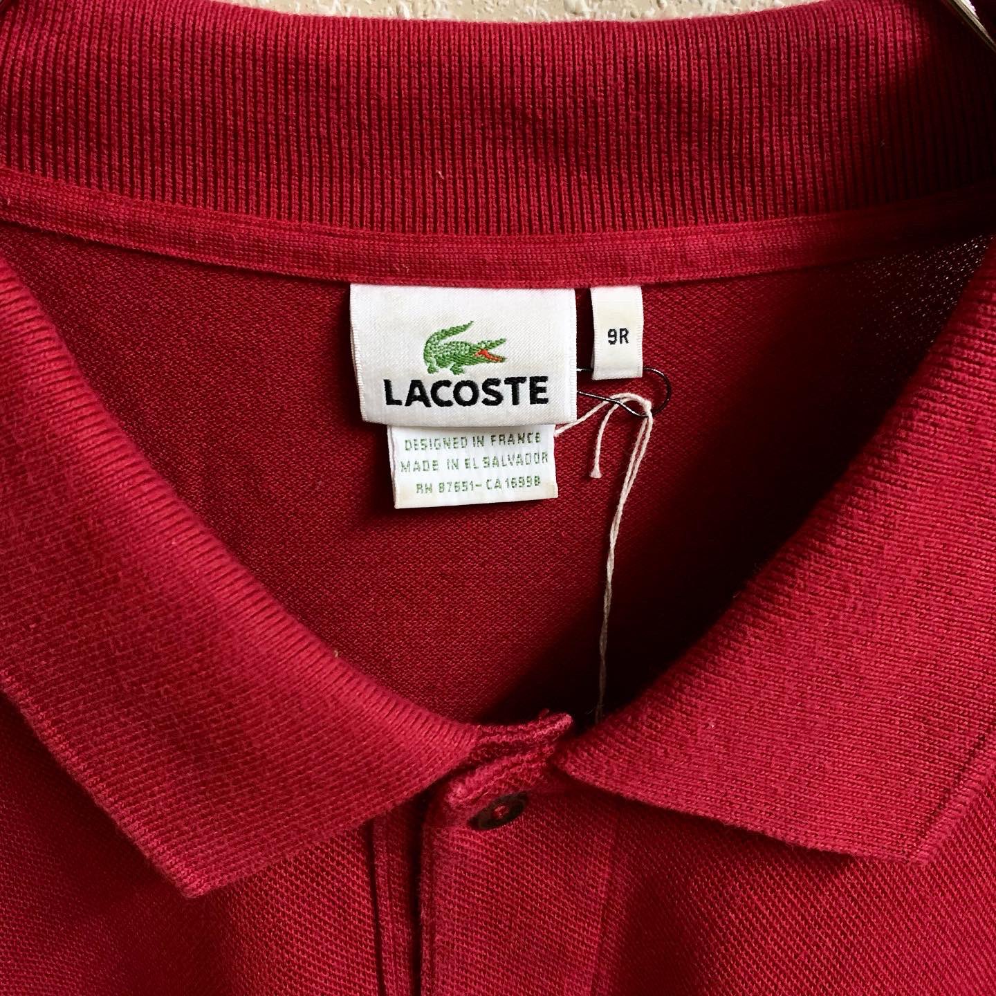 Faux polo lacoste discount