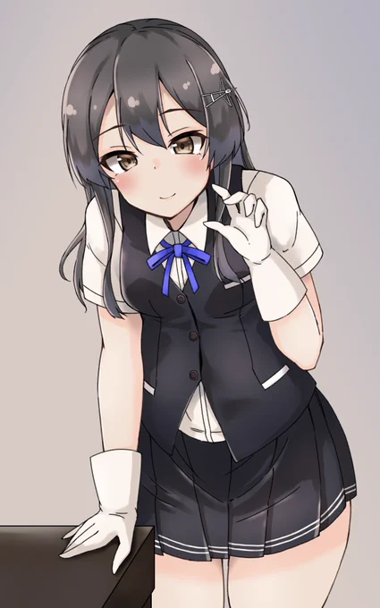 うたた寝すると頬をツンツンしてくる親潮です 
