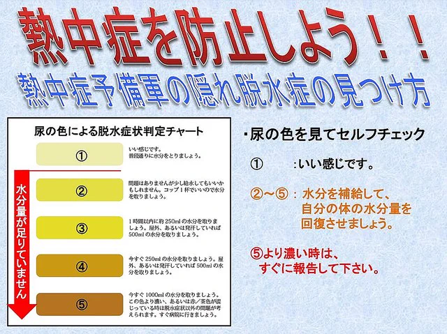 熱中症予備軍に要注意！「隠れ脱水症」のセルフチェック！