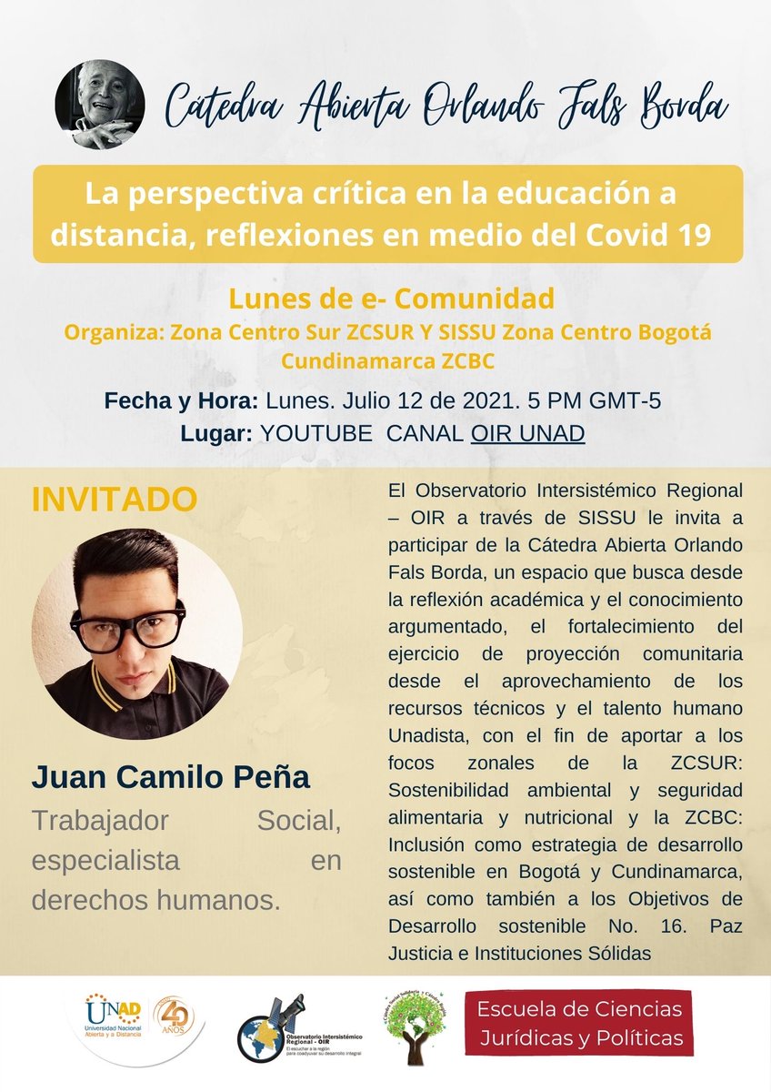 El OIR de las Regiones UNAD tweet media