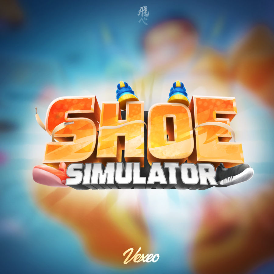 VexeoGFX's tweet photo. "Shoe Simulator" - Logo Commission for @RBLXcrackop 

made like a month ago :D

#roblox #robloxdev #robloxgfxx #robloxgfxc https://t.co/G3h8m6Axx4