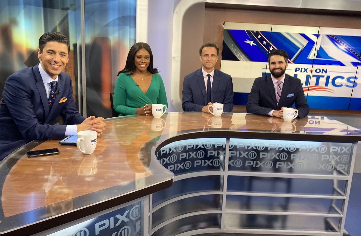Check out #PIXonPolitics Sunday 7:30am on @PIX11News, hosted by @DanMannarino & featuring @AyanaHarry. @JCColtin & I join for a bit to discuss the mayoral race. An @AlvinBraggNYC interview too.