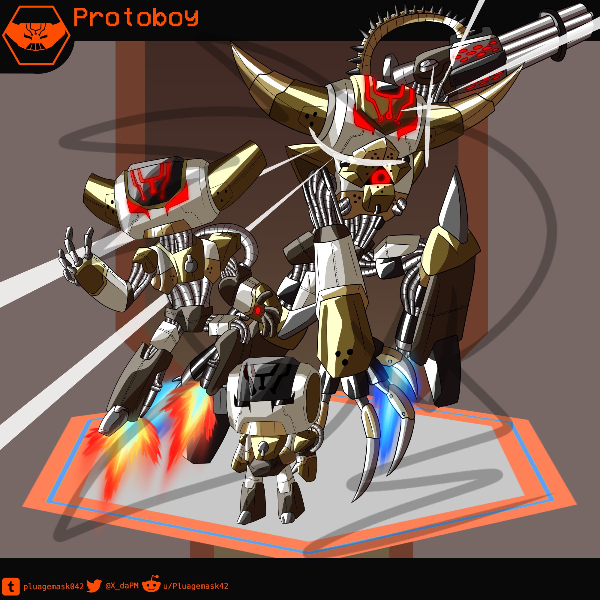 Robotboy and Protoboy 