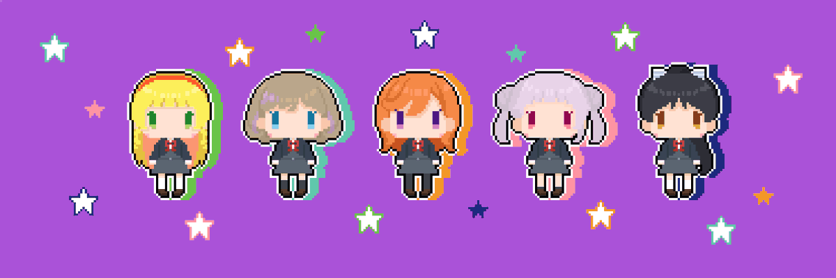 みれぃ 8 S Tweet ラブライブ スーパースター 本日スタート ドット絵アイコンシリーズ Liella Ver ヘッダー用 Lovelive Liella ドット絵 Trendsmap