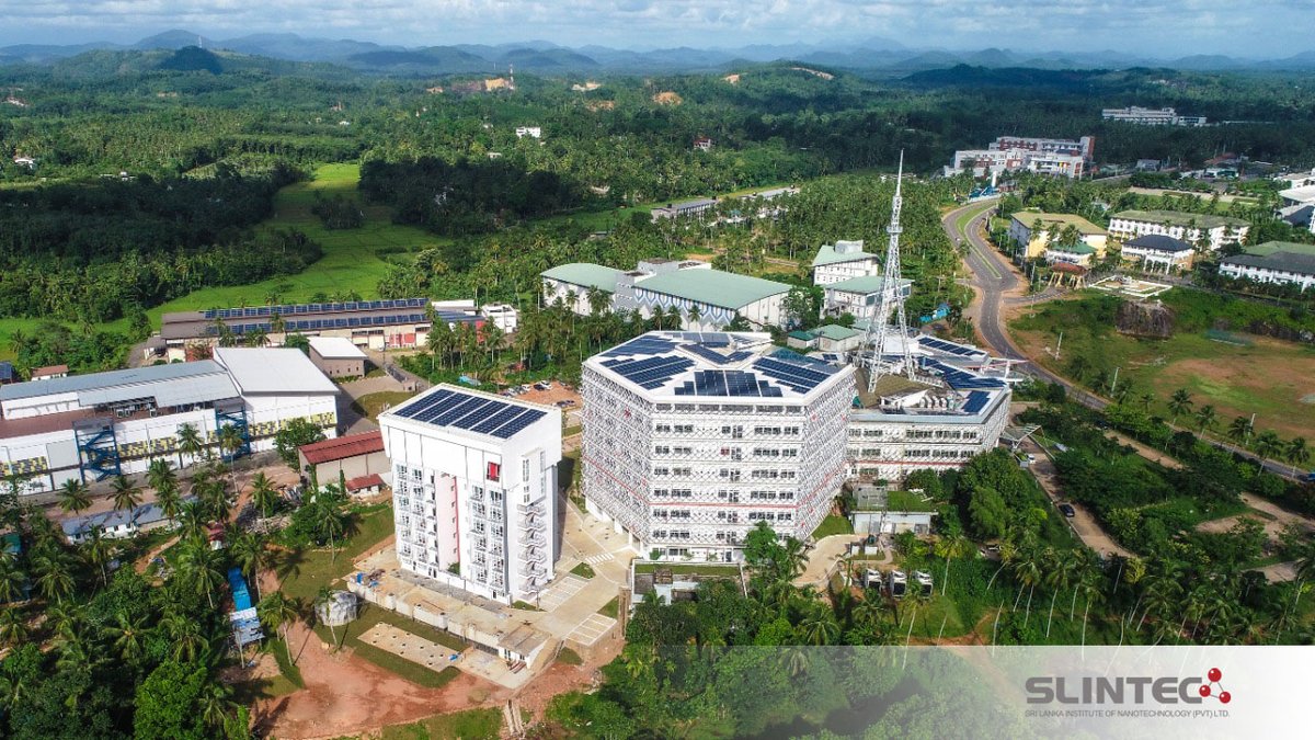 Sri Lanka Institute of Nanotechnology (SLINTEC) tweet media