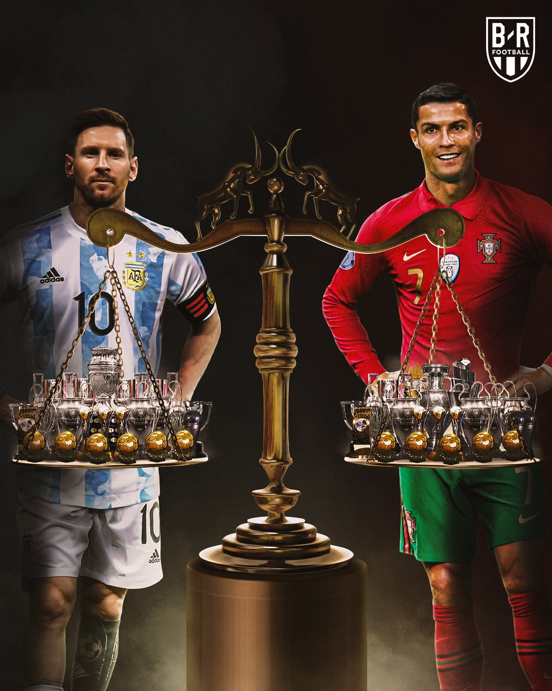 Awards and titles of Messi and Ronaldo: Who has more?