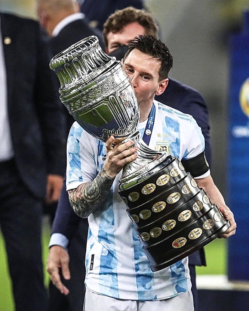 In pics Lionel Messi celebrates Argentinas Copa America win messi copa  HD wallpaper  Pxfuel