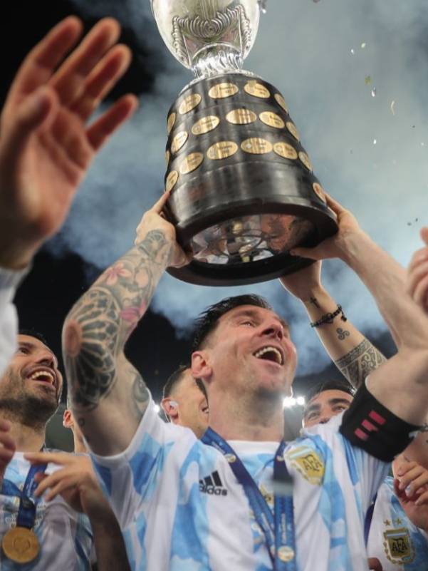 Messi a winner with Argentina at last after Copa glory