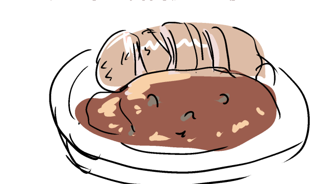 カツカレーのtwitterイラスト検索結果