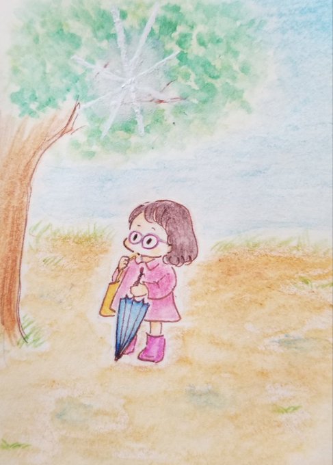 水彩色鉛筆のtwitterイラスト検索結果