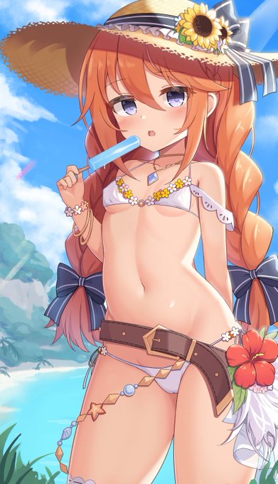 #プリコネR
ユニ(おねちゃんの水着)
Support : https://t.co/arr5ecVjqV 