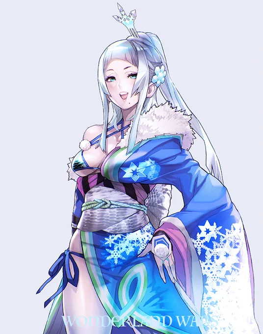 婚活雪女の深雪乃さん
ドラマCD表紙絵単体です 