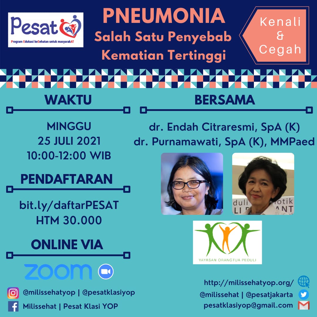 Pneumonia erat hubungannya dengan pandemi yg terjadi sekarang ini. Yuk sama2 kita pelajari lebih dalam. Tetap semangat ya 💪🏽
