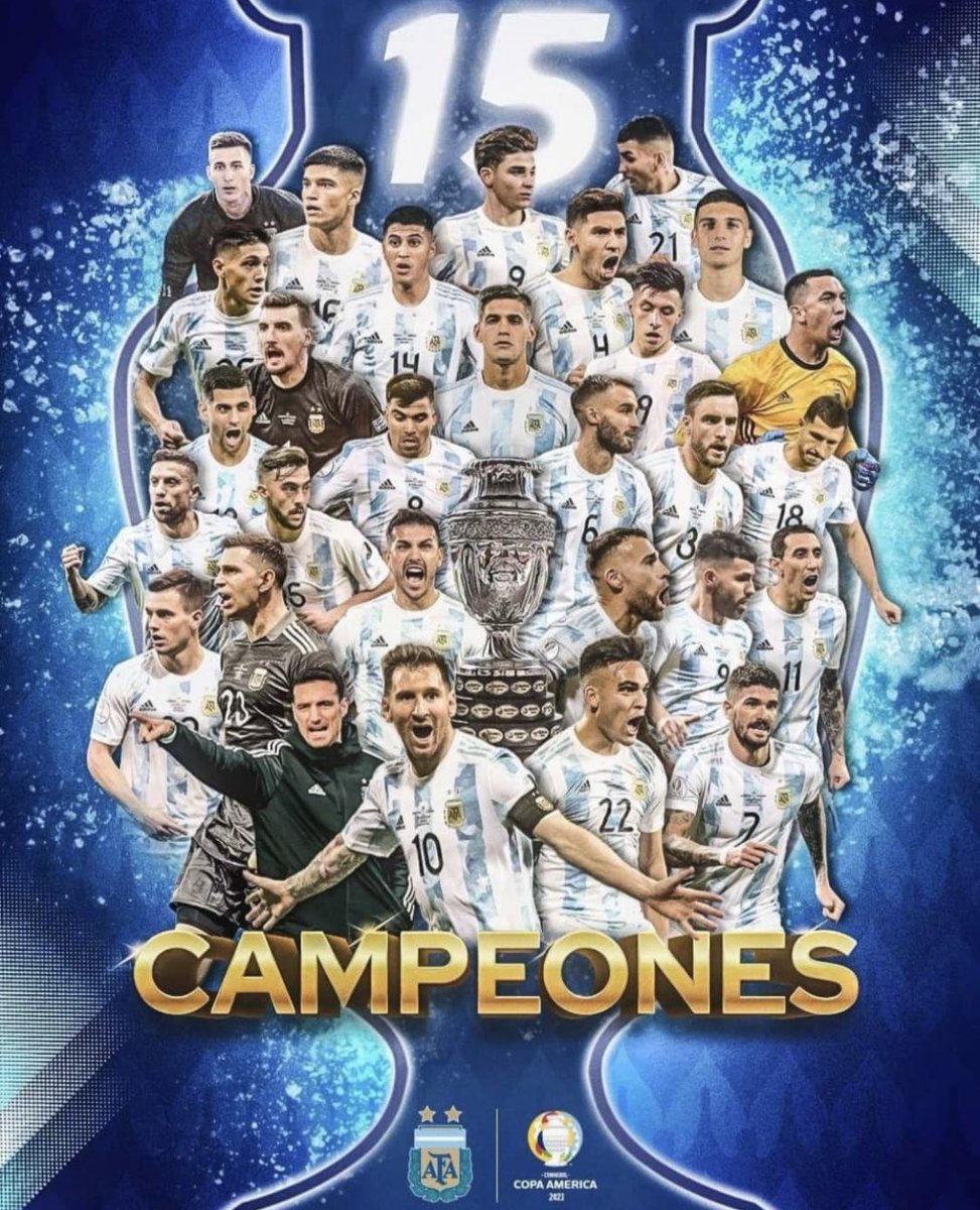 NikSap's tweet image. Наконец-то!!!🇦🇷 Помимо нашей, одна из тех трёх сборных, за которые переживал ещё с 80-х. Вторая 🇮🇹 побьётся за свой титул сегодня, а третья (🇲🇽), даст Бог, через месячишко тоже возьмёт своё на GoldCup) #жаркоелето