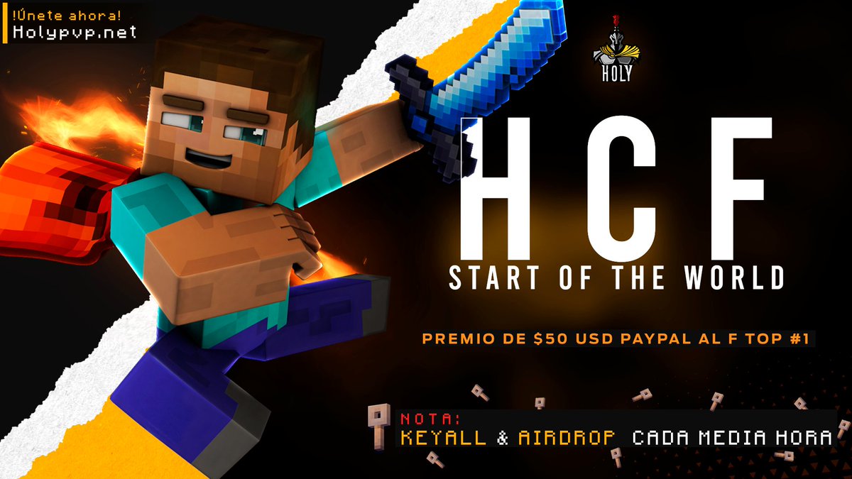 holypvpnet's tweet image. SOTW 🚀

Nada mejor que empezar el SOTW con la COPA en nuestras manos, nos vemos en 3 HORAS... 😴

Síguenos, RT &amp;amp; Like para participar en un sorteo de x3 1500 coins 🪙