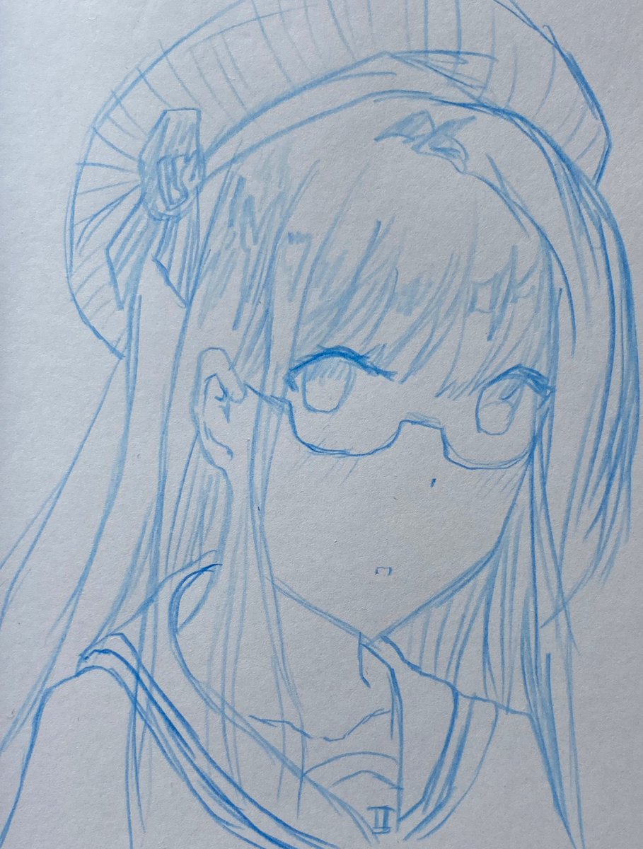 10分模写