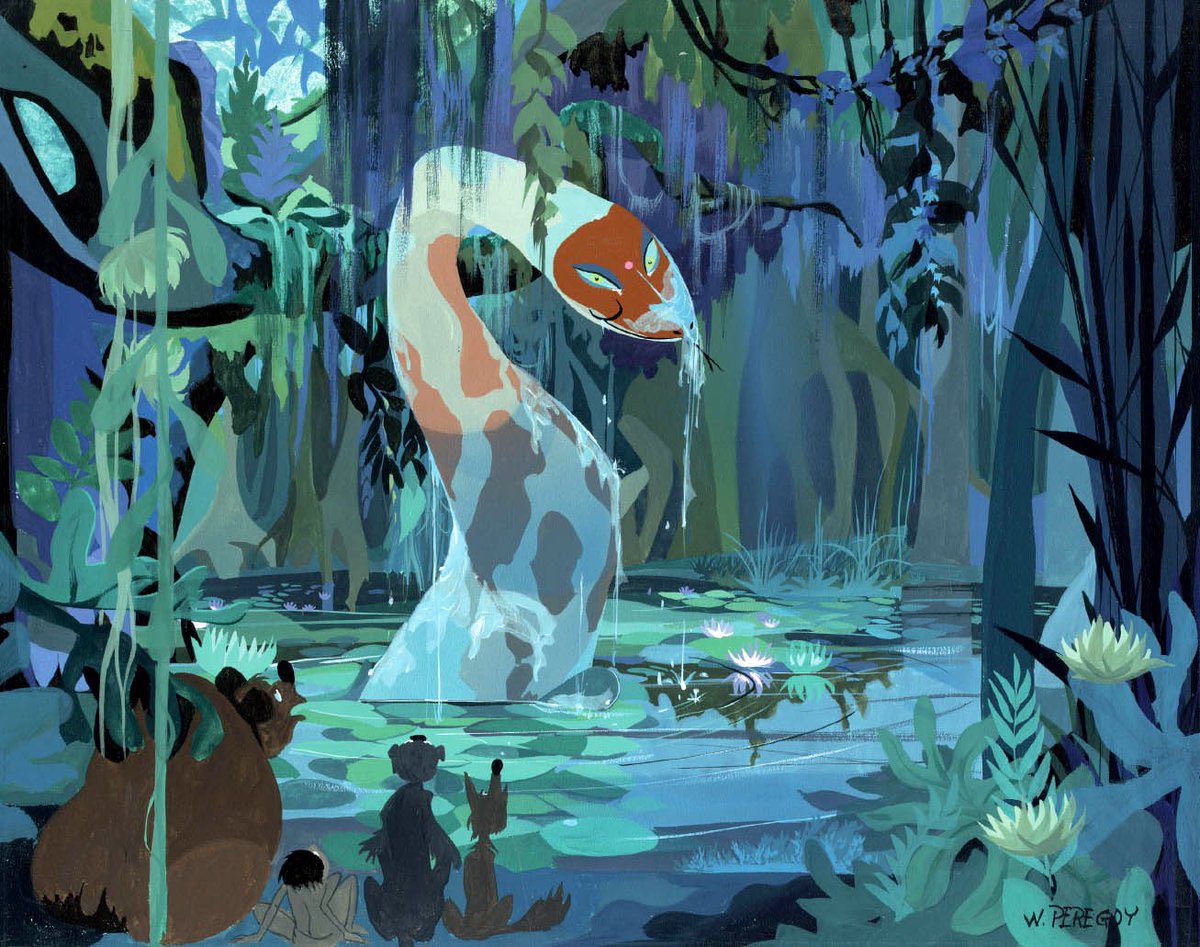 What some of your favourite concept art pieces?

Here are some of mine:
1. Walt Peregoy, Jungle Book
2. Glen Keane, Tangled 
3. Mary Blair, Peter Pan
4. Eyvind Earle, Sleeping Beauty 