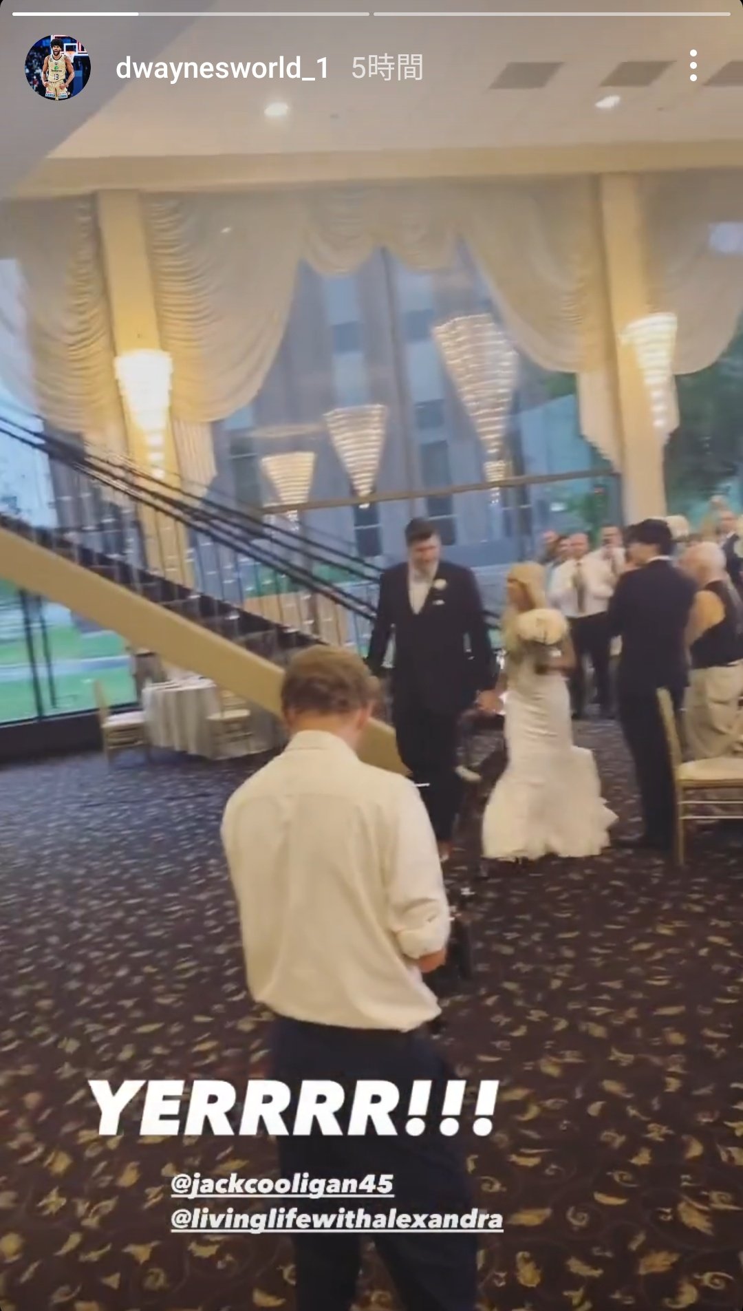 きよぱん クーリー選手の結婚式 Jackcooligan45 エバンス選手 マブンガ選手が参加 去年4月に沖縄で入籍してから コロナで1年越しの結婚式 おめでとう Congratulations Jack And Alexandra T Co Zopmqfpgxp Twitter