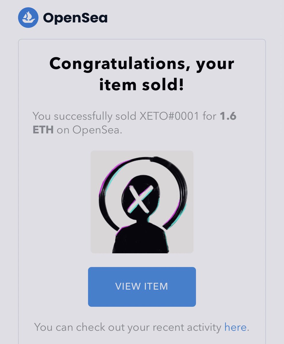 This is the best fucking day of my life 

Just resold this piece at 1.6 ETH 💙✨

<a href="/XETO_XETO/">XETO</a> 

#NFT #NFTs #NFTCommunity #opensea #Eth