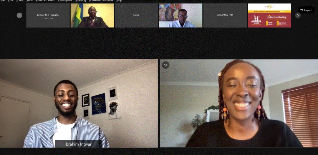 AmatekaSeries's tweet photo. We would like to thank you all for your continuous support and for joining us in our conversation on Collective Healing ✨

A big thank you to our amazing speakers &amp; wonderful hosts for guiding us through an insightful conversation 👏🏾👏🏾👏🏾👏🏾 https://t.co/jgEuSjXVjG