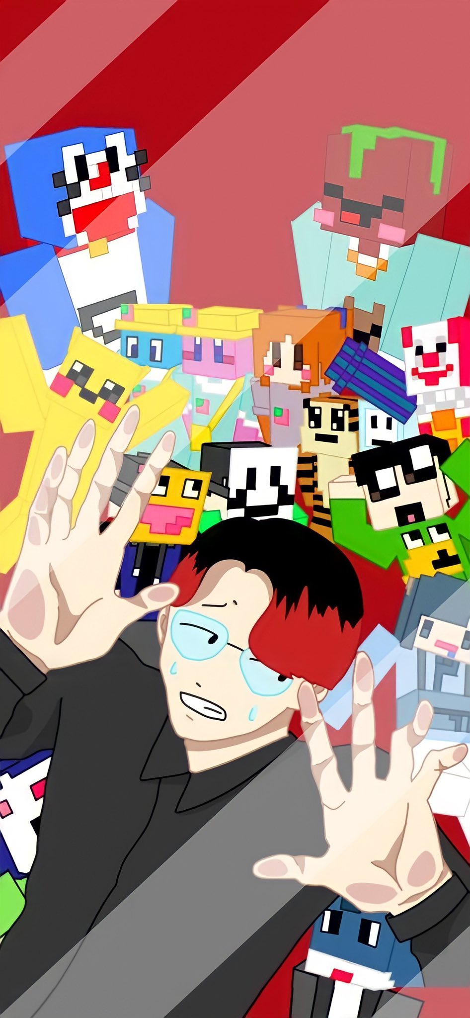 טוויטר きの坊 בטוויטר 50人クラフトわちゃわちゃ壁紙作ってみましたー 左 原画 右 イメージ図 50人イラフト 50人 クラフトイラスト Koutanアート Kun あおぞらようちえん T Co Epqazimwj5