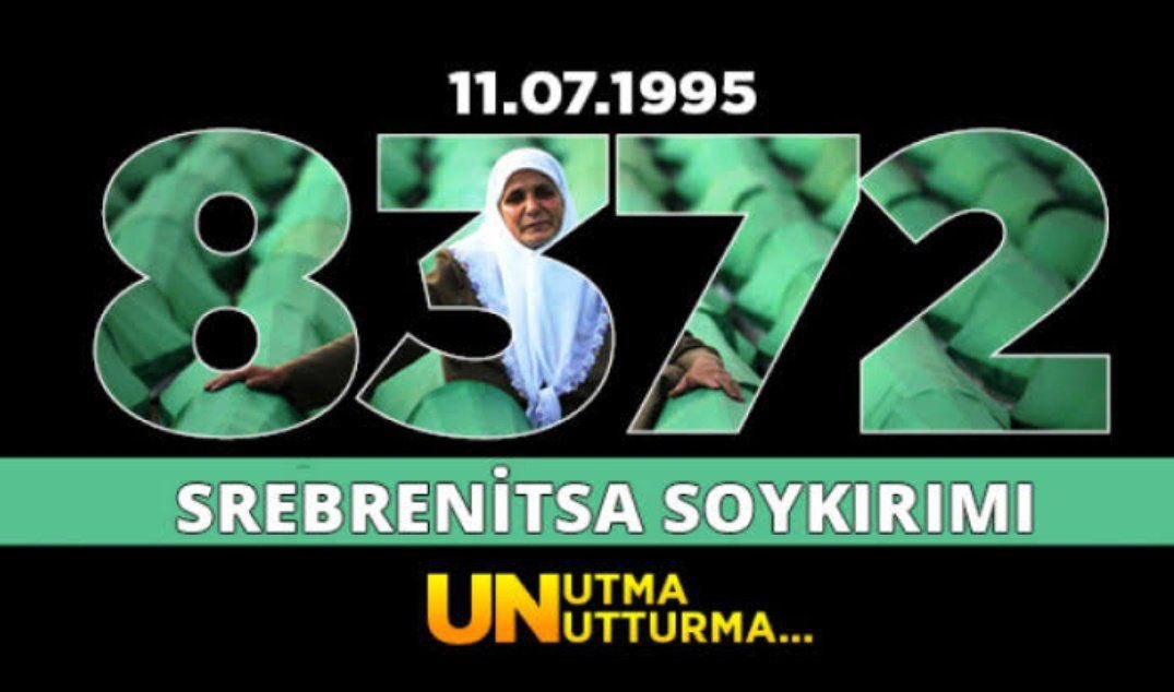 knnaskr's tweet photo. Yaşanan acıları asla unutmayacağız, unutturmayacağız! 

Necemo zaboraviti Srebrenicu

#srebrenitsasoykırımı
#SrebrenicaGenocide https://t.co/81xpuKx9XI
