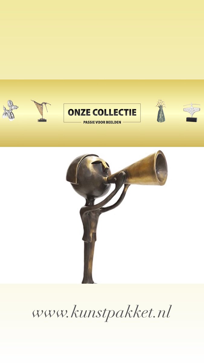 #kunstpakket #beelden #cadeaus #geschenken