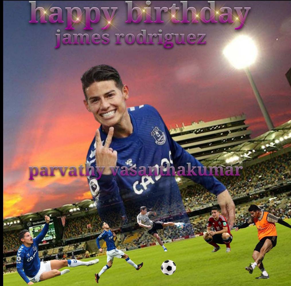 Happy Birthday James Rodriguez   