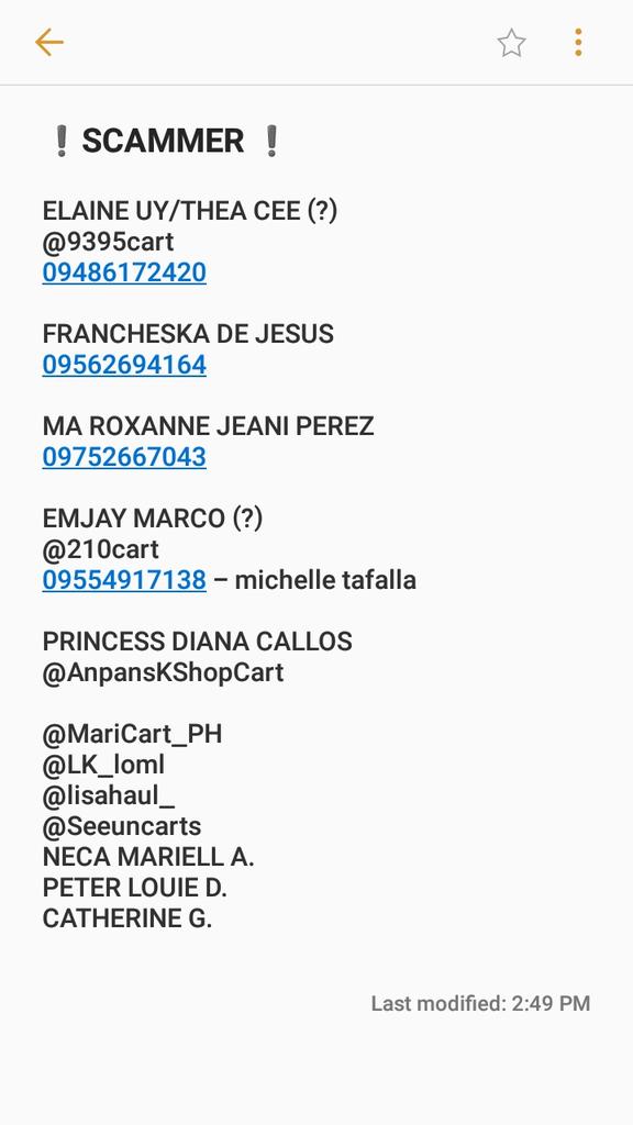 ryufowyou's tweet photo. hi if you see this pls reply yung mga scammer sa bns may it be a bns acc or shop acc para maspread natin ng isahan kung sino dapat iwasan hehe as of now eto pa lang asa list ko hehe yung iba if mali yung info pls correct me na lang :>> lets help one another po :> https://t.co/uVdl92iZ47
