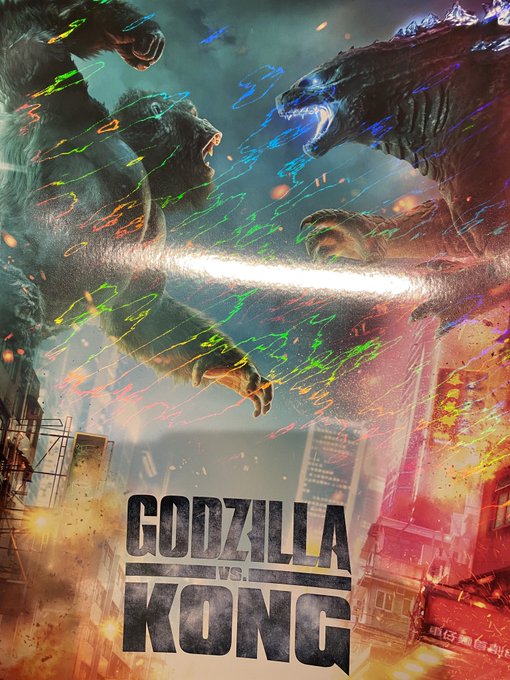 ゴジラVSコングようやく観れた!!
最高やった! 