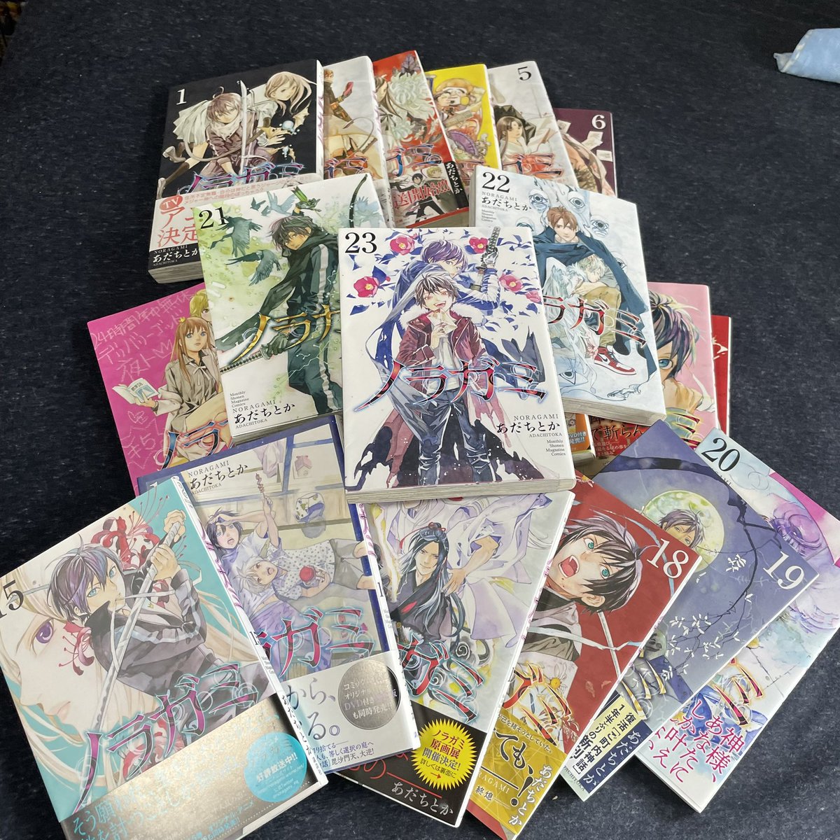 ぬん 今日買った漫画 ノラガミ全巻 ぬん 今日買った漫画 ノラガミ全巻