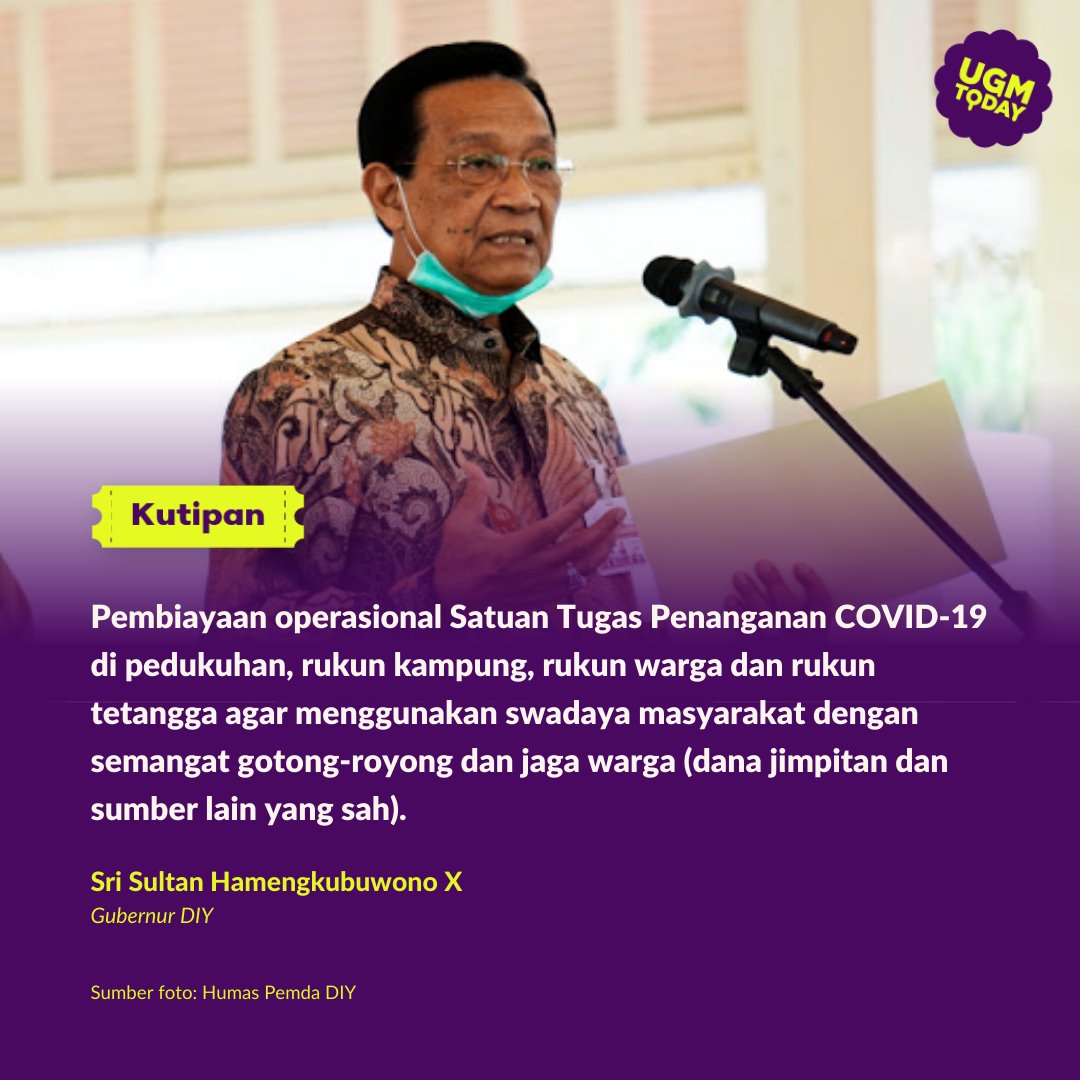Senin bayar pajak.
Selasa ada masalah.
Rabu diminta swadaya.