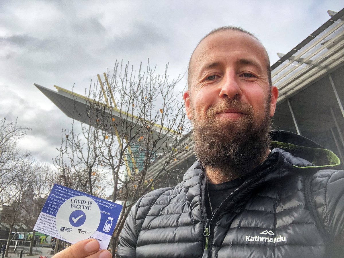 dantwitthaus's tweet photo. Second Pfizer done. Feeling grateful &amp; thankful to the kind, professional &amp; efficient staff at @MCEC 
💉😷🙏🏻
#pfizer #withaZ https://t.co/ecffHOtJdl