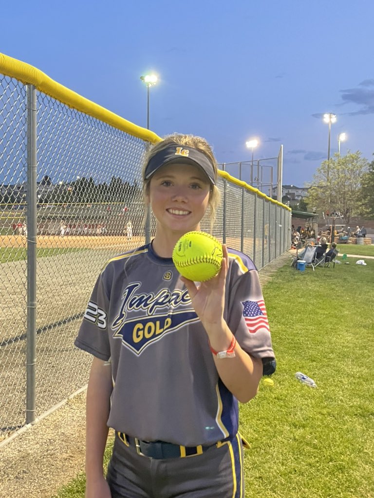 If you’re gonna hit your first home run, why not make it in Colorado!! <a href="/gaimpactgold/">Coach Wright</a> <a href="/CreekviewSB/">Creekview Softball</a>