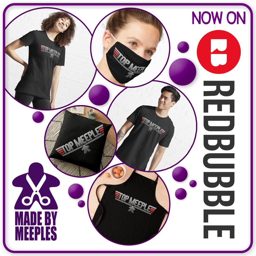 New Design for you from Made By Meeples folks and a brand new store over on Redbubble.
redbubble.com/people/MadeByM…...
The new store offers plenty of different fitting T's as well as alot of other products branded not just with the new deisgn but all the old ones many of you love...