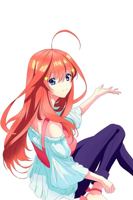 KiuuさんがTwitterに投稿した中野五月(五等分の花嫁)のイラスト。