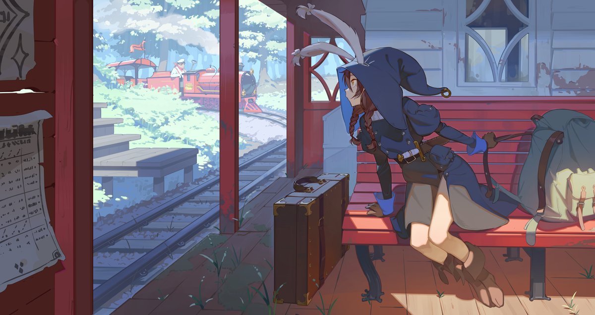 timbougami's tweet photo. bunny's journey https://t.co/wPTvm9ZWcH