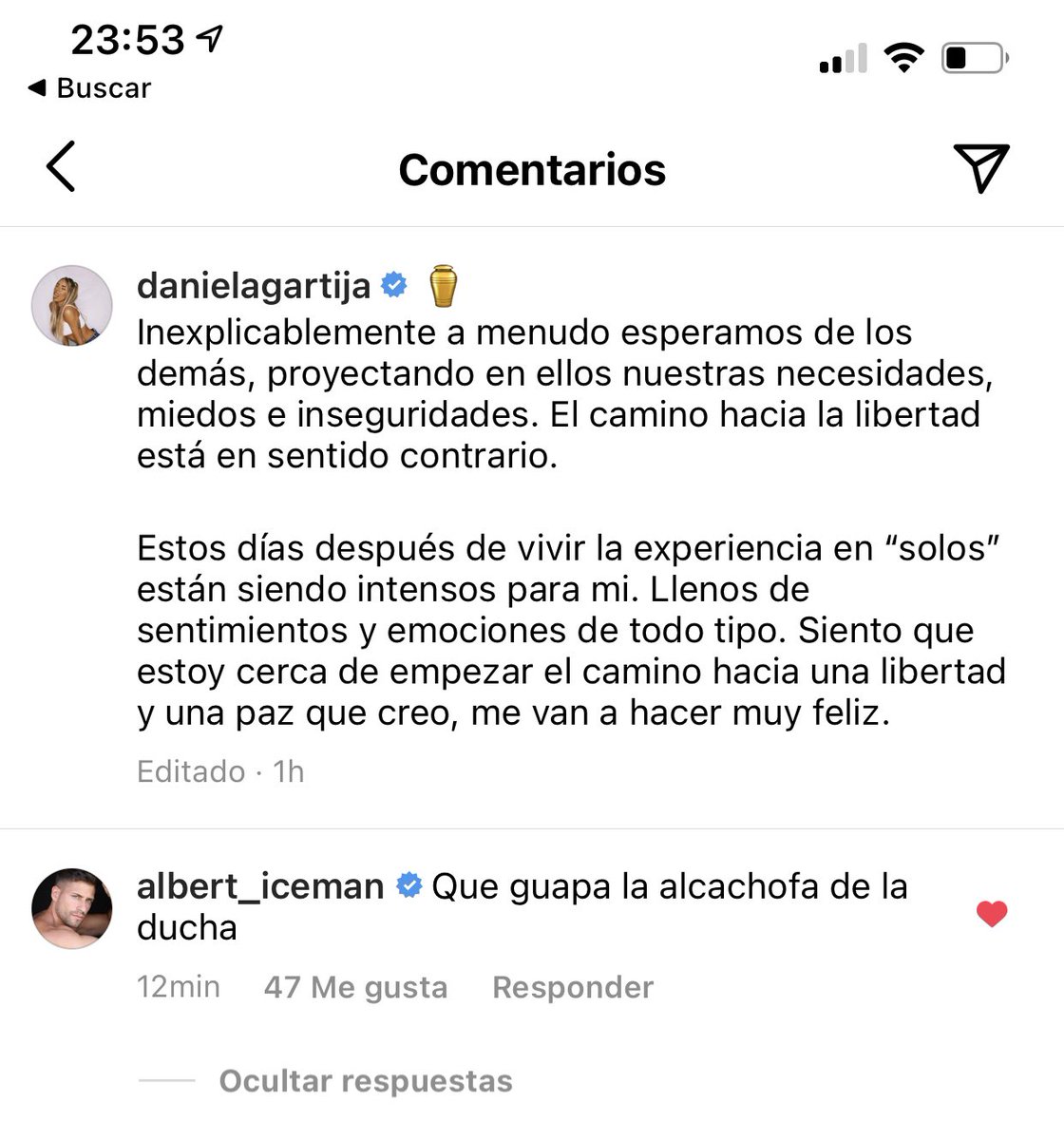 MapolaFriki's tweet photo. Me meo con el comentario de Albert en la última foto de Danna en la ducha 😂 #DANNERT3J #DANNERT4J https://t.co/nWXtsTxDmA