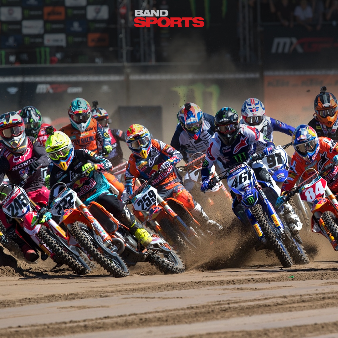 BandSports on X: MXGP É NO BANDSPORTS! Amanhã, a partir das 9h, você  acompanha a corrida 1 do Mundial de Motocross na Itália. Na sequência, às  12h, a corrida 2, tudo ao