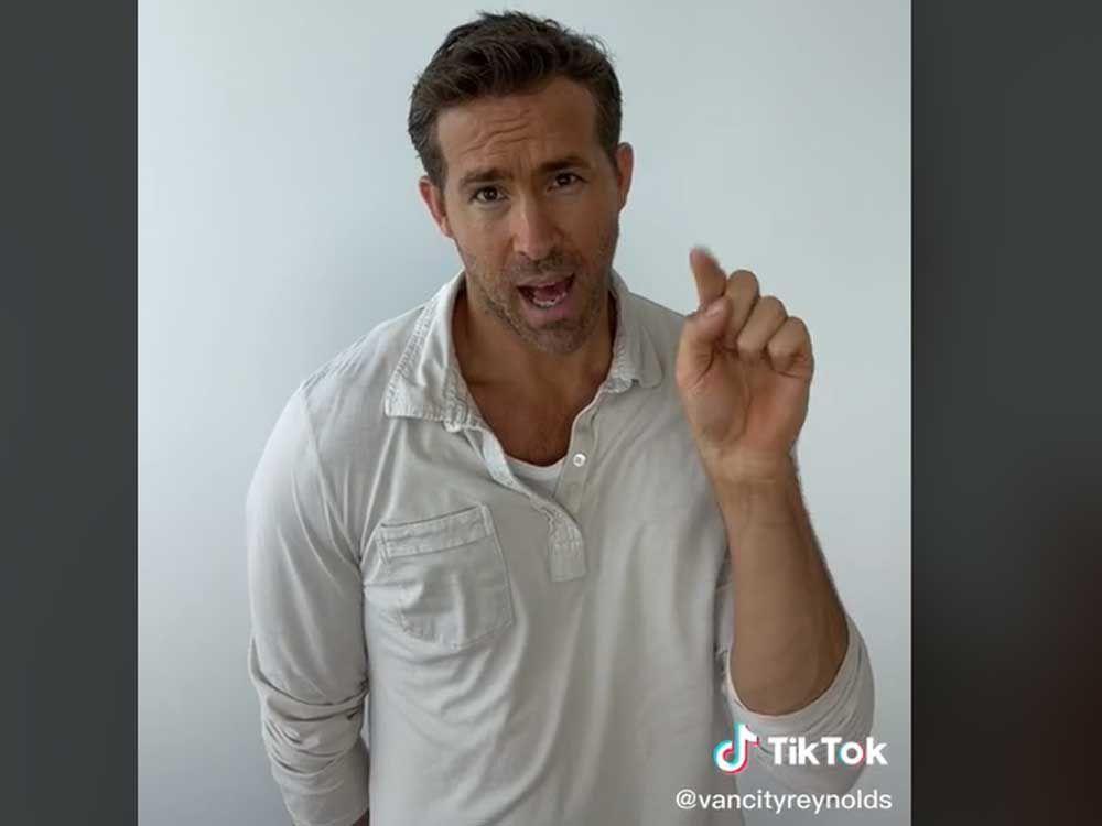 Ryan Reynolds joins TikTok, boosts soccer team and 'Just Friends'