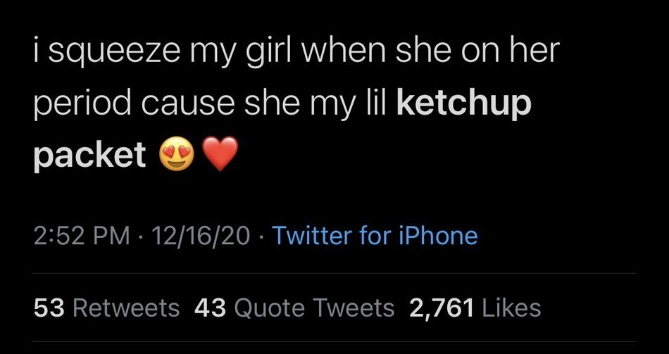 I'm here to bombard you with compliments on Twitter