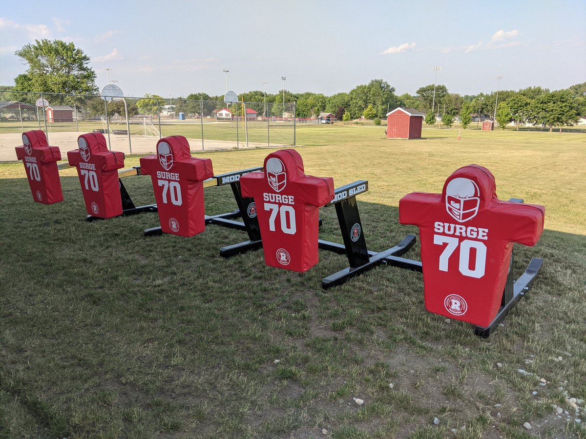 We're celebrating Christmas in July with our recent delivery from Santa! A huge thanks to those that donated and contributed to retiring our dinosaur sled and replacing it with this <a href="/RiddellSports/">Riddell Sports</a> Mod Sled. Can't wait to get it popping!