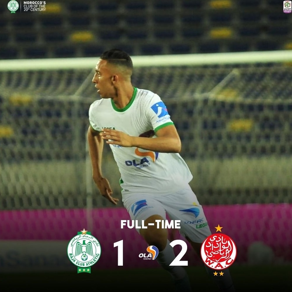 CAFCL1's tweet photo. Fin!
#wydad #rajaac #CasaBlanca https://t.co/IazHC2Fddt