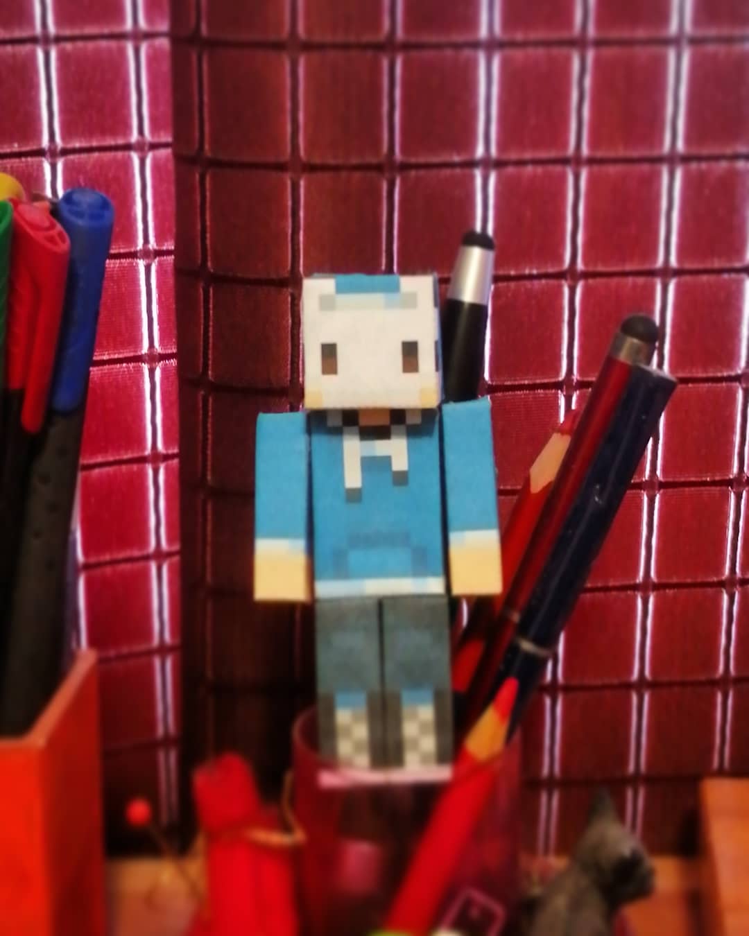 My papercraft steve Minecraft Skin