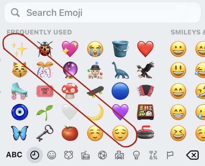 SettCandy's tweet photo. These five emojis will define your july month. https://t.co/MXM4MJ2HIa