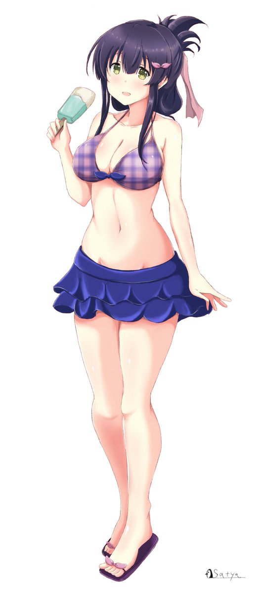 刀使ノ巫女ガチャトクの新しい水着舞衣ちゃんがとても可愛かったので描きました
何気に毎年公式で舞衣ちゃんの新しい水着衣装が出ているのは嬉しいですね
#とじとも 
#刀使ノ巫女 